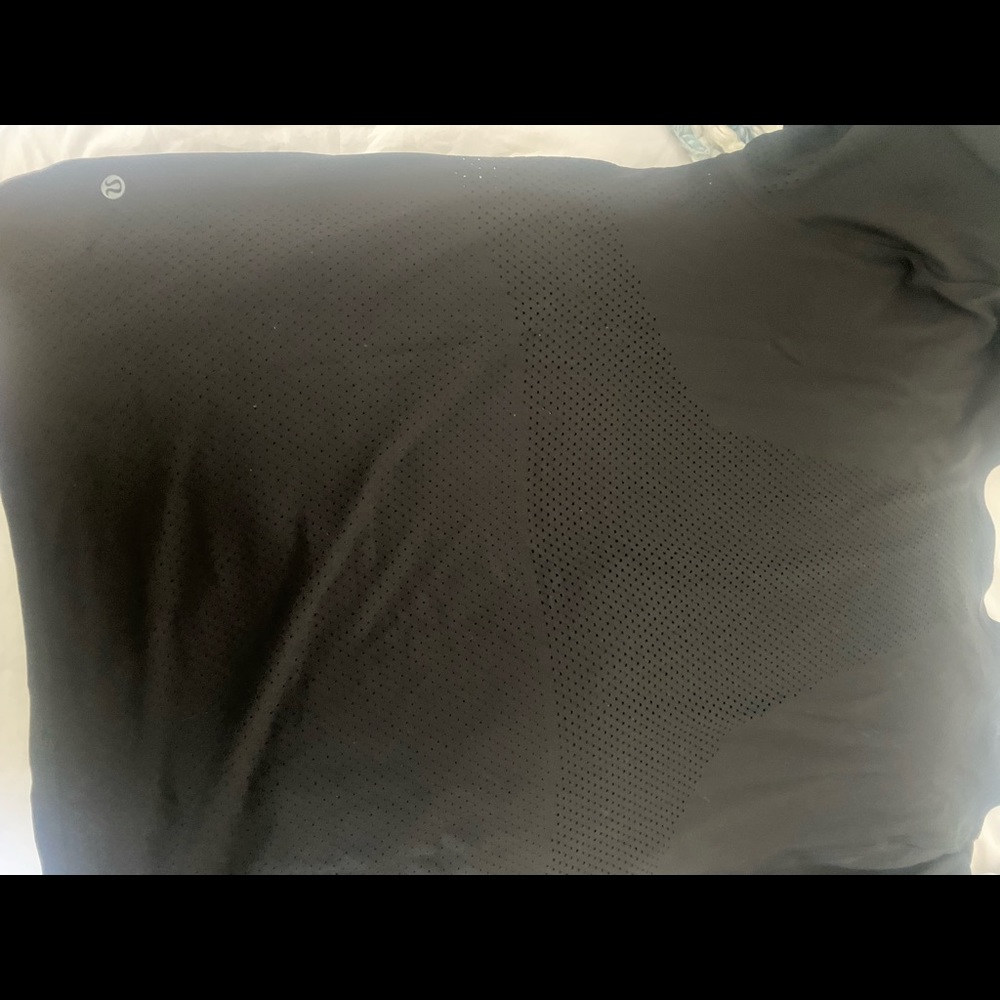 Lululemon mesh black shirt XL